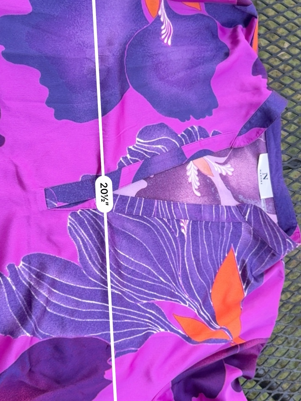 Natori Majestic Orchid Caftan Size Medium NWT - Picture 11 of 12